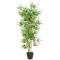 Artificial Bamboo Plant with Pot 120 cm Green
