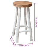 Bar Stool Solid Teak Wood