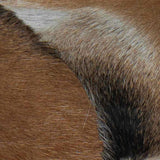 Bench Goatskin Leather Teak