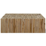 Coffee Table Genuine Teak 90x50x30 cm