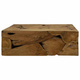 Coffee Table 90x50x30 cm Genuine Teak Brown