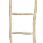 Towel Ladder with 5 Rungs Teak 45x150 cm Natural