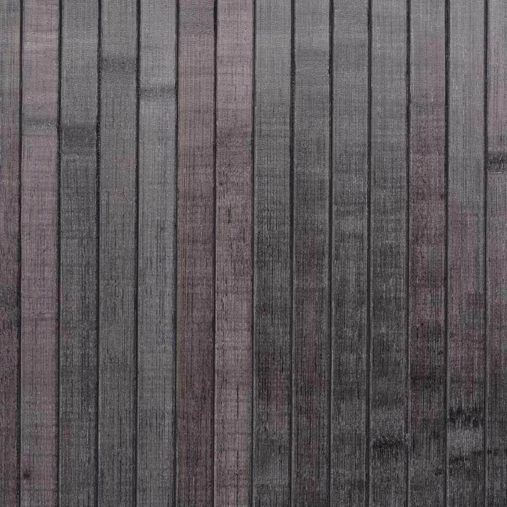 Room Divider Bamboo Grey Width 250 cm Height 165 cm