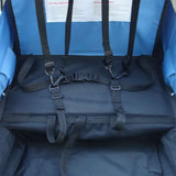 Bike Trailer with Extra Connector Blue 36 kg