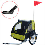 Bike Trailer with Extra Connector Yellow 36 kg