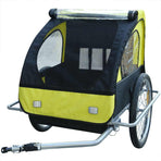 Bike Trailer with Extra Connector Yellow 36 kg
