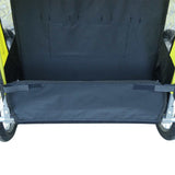 Bike Trailer with Extra Connector Yellow 36 kg