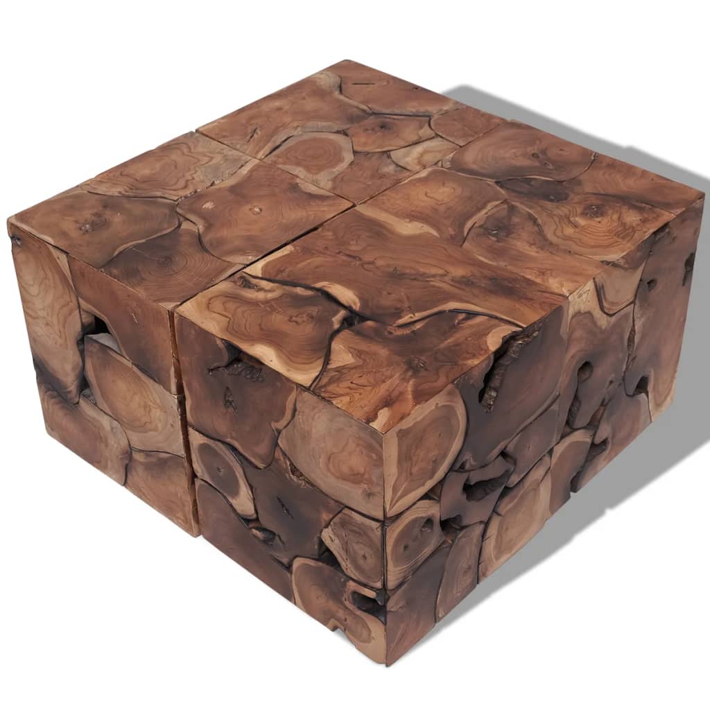 Stools 4 pcs Brown 40x40x45 cm Solid Teak Wood