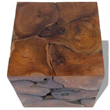Stools/Coffee Table Solid Teak - Low Angle