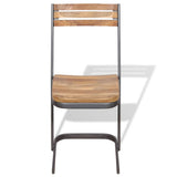 Dining Chairs 6 pcs Solid Teak Wood