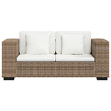 2-Seater and 3-Seater Sofa Set Real Rattan