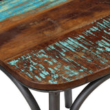 Dining Chairs 6 pcs Solid Reclaimed Wood - Top-Down View