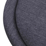 Dining Chairs 6 pcs Dark Grey Fabric