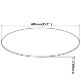 Table Top Tempered Glass Round 400 mm