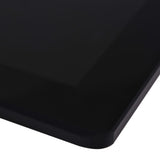 Table Top Tempered Glass Rectangular 1000x620 mm - Side View