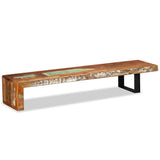 TV Stand Solid Reclaimed Wood - Extra Image