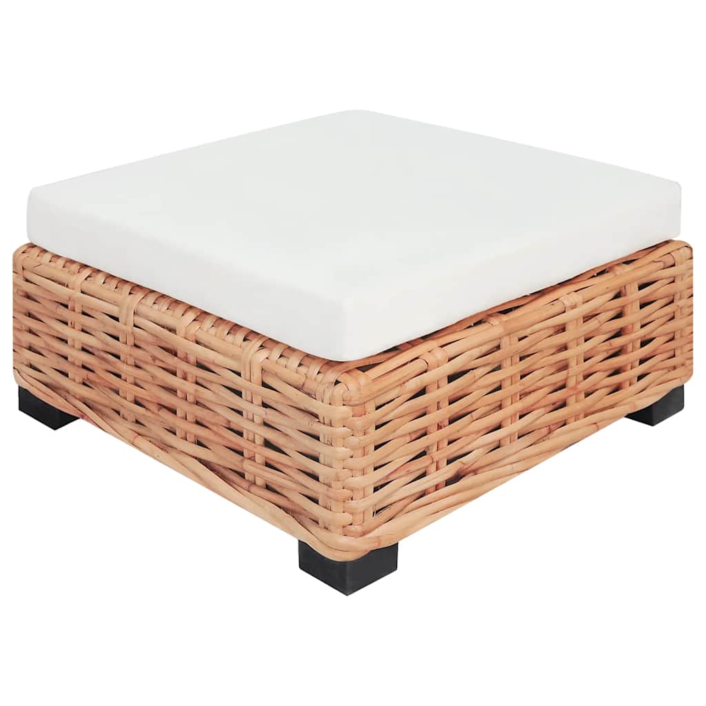 Sofa Set 27 Pieces Natural Rattan