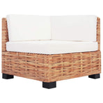 Sofa Set 16 Pieces Natural Rattan