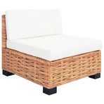 Sofa Set 14 Pieces Natural Rattan