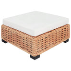 Sofa Set 14 Pieces Natural Rattan