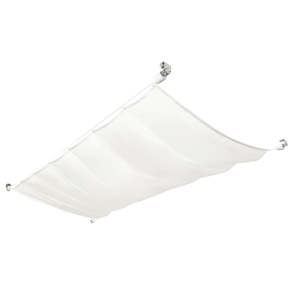 Patio Awning Sunscreen Complete Set Oxford Fabric 140x270 cm