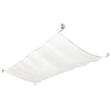 Patio Awning Sunscreen Complete Set Oxford Fabric 140x270 cm