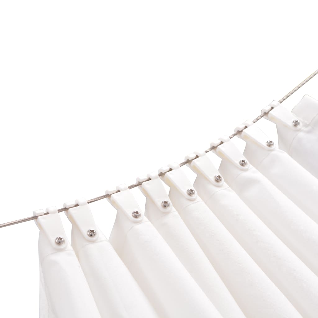 Patio Awning Sunscreen Complete Set Oxford Fabric 140x270 cm