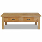 Coffee Table Solid Teak 100x60x35 cm