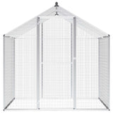Outdoor Aviary Aluminium 178x122x194 cm - Front View