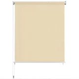 Outdoor Roller Blind 165(W)x230(H) cm Cream