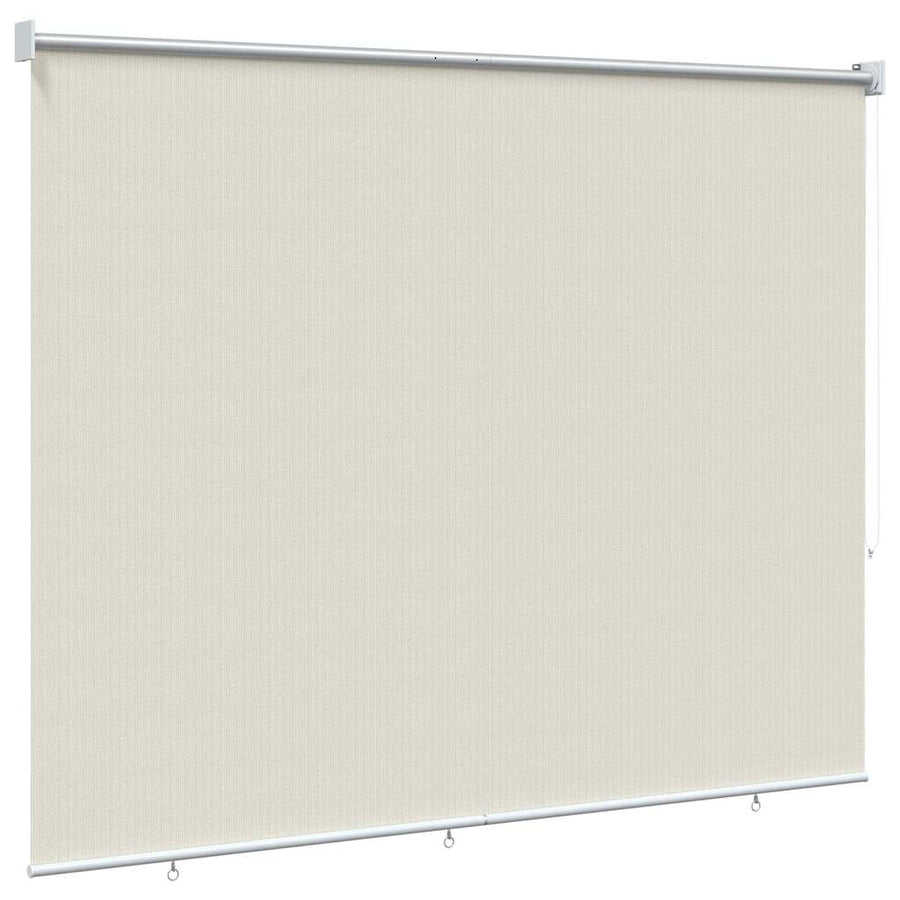 Outdoor Roller Blind 165(W)x230(H) cm Cream