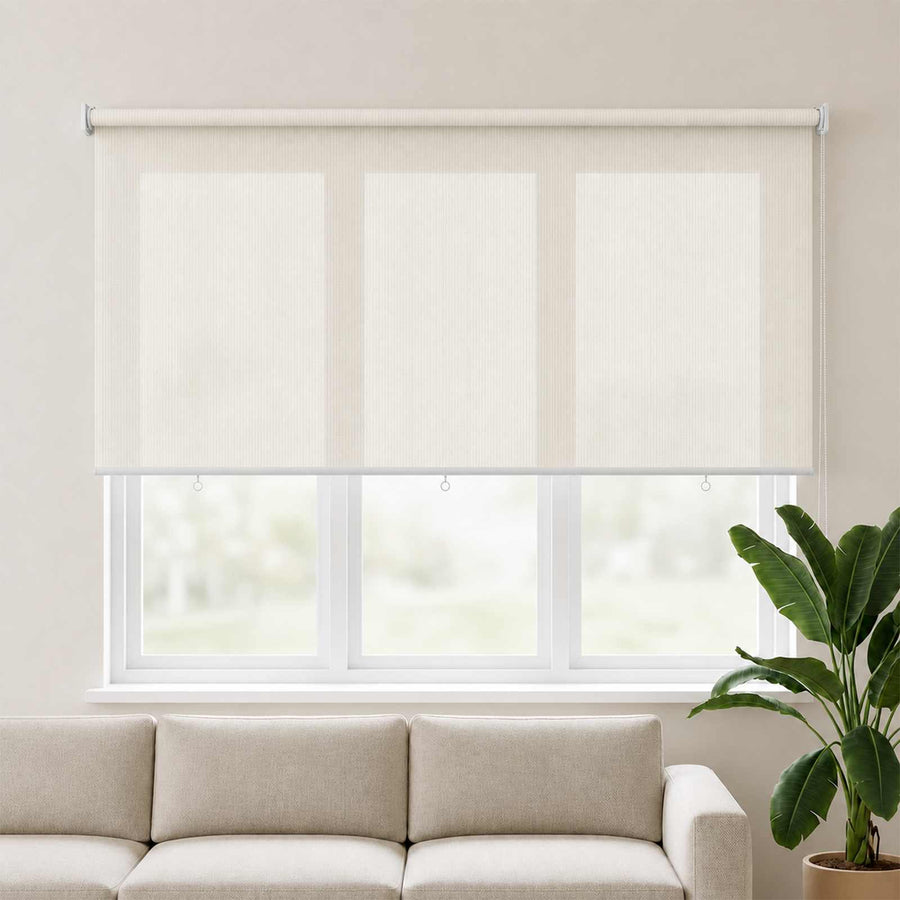 Outdoor Roller Blind 205(W)x230(H) cm Cream