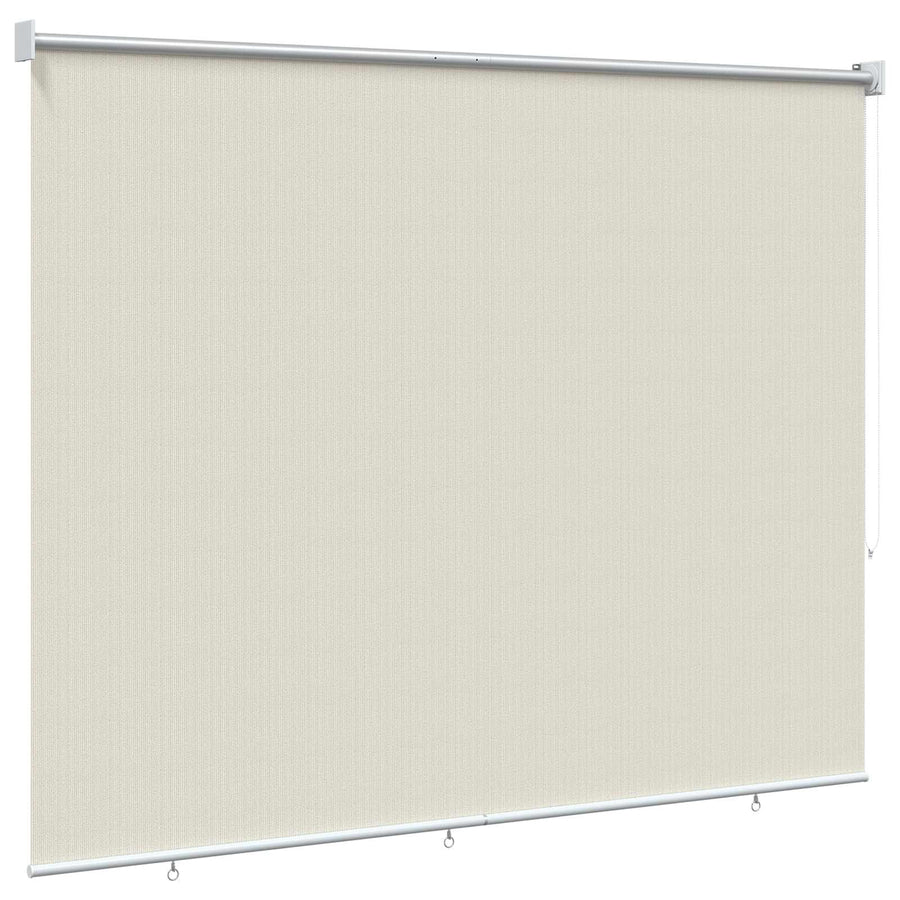 Outdoor Roller Blind 225(W)x230(H) cm Cream