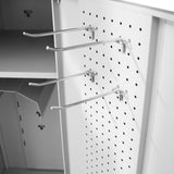 Saddle Cabinet 60x60x140 cm - Top-Down View