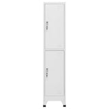 Locker Cabinet with 2 Compartments 38x45x180 cm