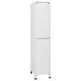Locker Cabinet with 3 Compartments 38x45x180 cm