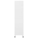 Locker Cabinet with 12 Compartments 90x45x180 cm - Top-Down View