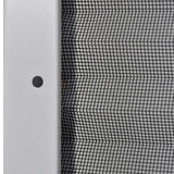 Plisse Insect Screen for Windows Aluminium 60x80 cm - Rear View