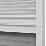 Plisse Insect Screen for Windows Aluminium 60x80 cm with Shade