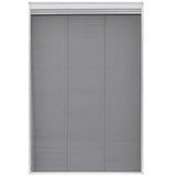 Plisse Insect Screen for Windows Aluminium 80x120 cm with Shade - Top-Down View