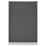 Plisse Insect Screen for Windows Aluminium 80x120 cm with Shade