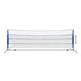 Badminton Net Set with Shuttlecocks 500x155 cm - Top-Down View
