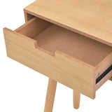 Console Table Solid Pinewood 80x30x72 cm Brown - 45-Degree Angle