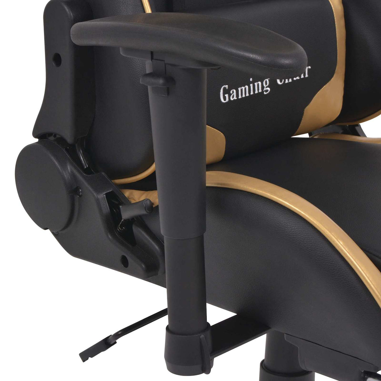 Gaming Chair Gold 70 x 71 x 136 cm Artificial Leather