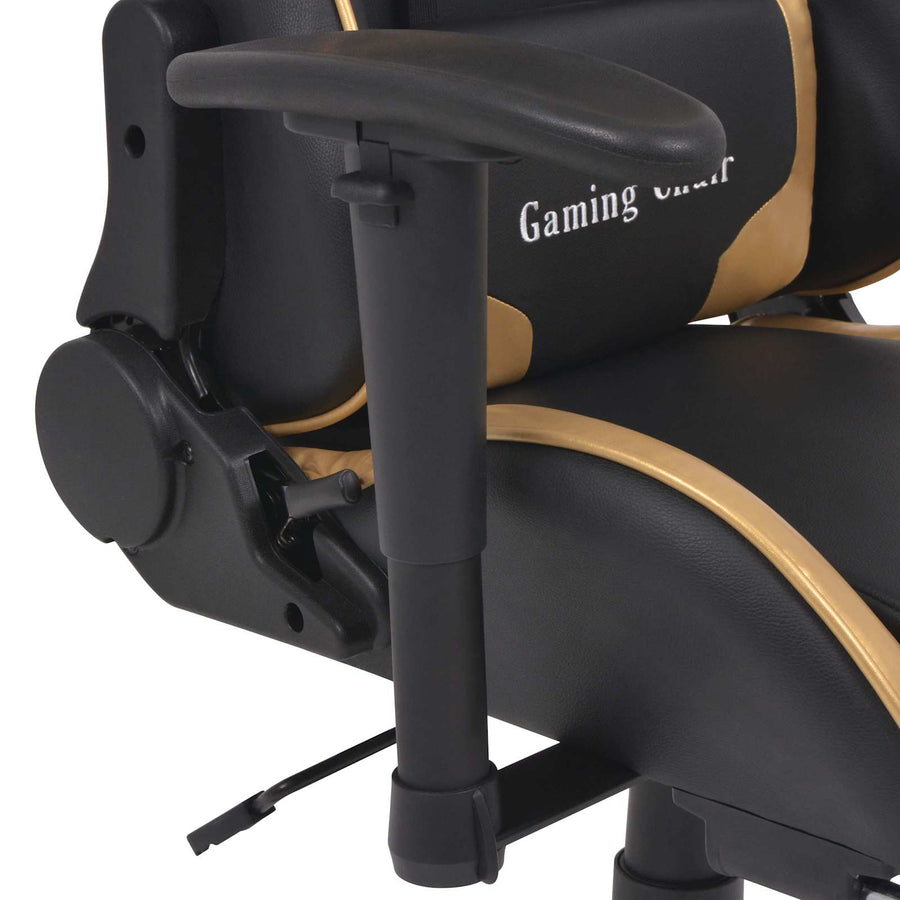 Gaming Chair Gold 70 x 71 x 136 cm Artificial Leather