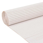 Double-Sided Garden Fence 90x500 cm White