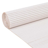 Garden Fence White 150 x 300 cm PVC - 45-Degree Angle