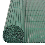 Garden Fence Green 150 x 300 cm PVC - 45-Degree Angle