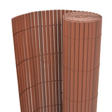 Garden Fence Brown 150 x 300 cm PVC