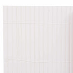 Garden Fence White 150 x 500 cm PVC